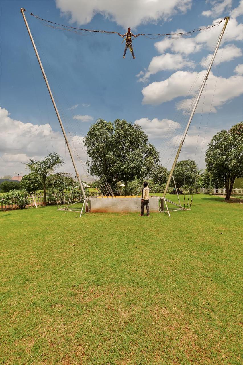 Aamby Valley City Lonavala Dış mekan fotoğraf The trampoline at the park